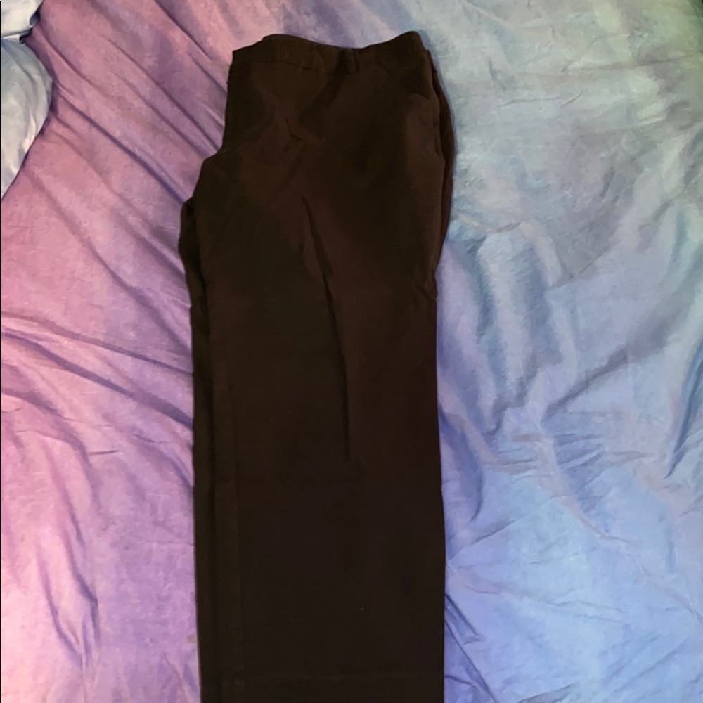 black pants